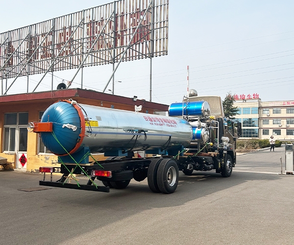 硫化罐成功發(fā)貨，助力客戶生產(chǎn)效率再升級！